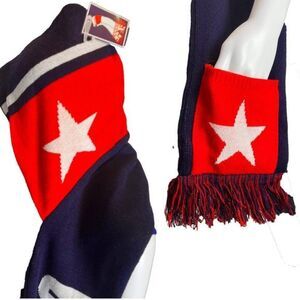 USA Red White & Blue Hooded Pocket Scarf